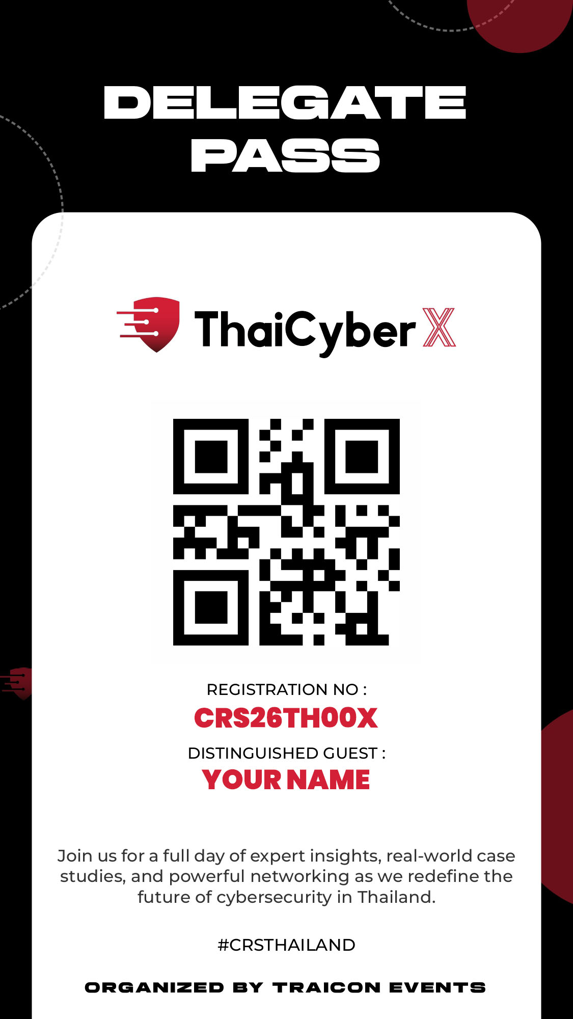 Sample Delegate Pass